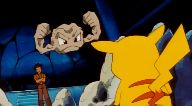 Ash pega sua primeira insígnia