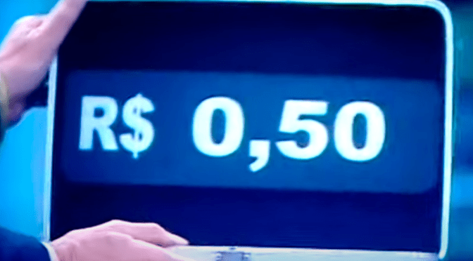 Maior prêmio do topa