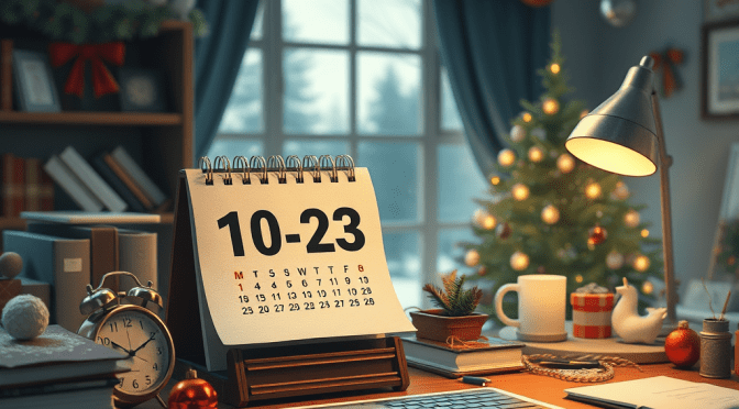 A última semana do ano